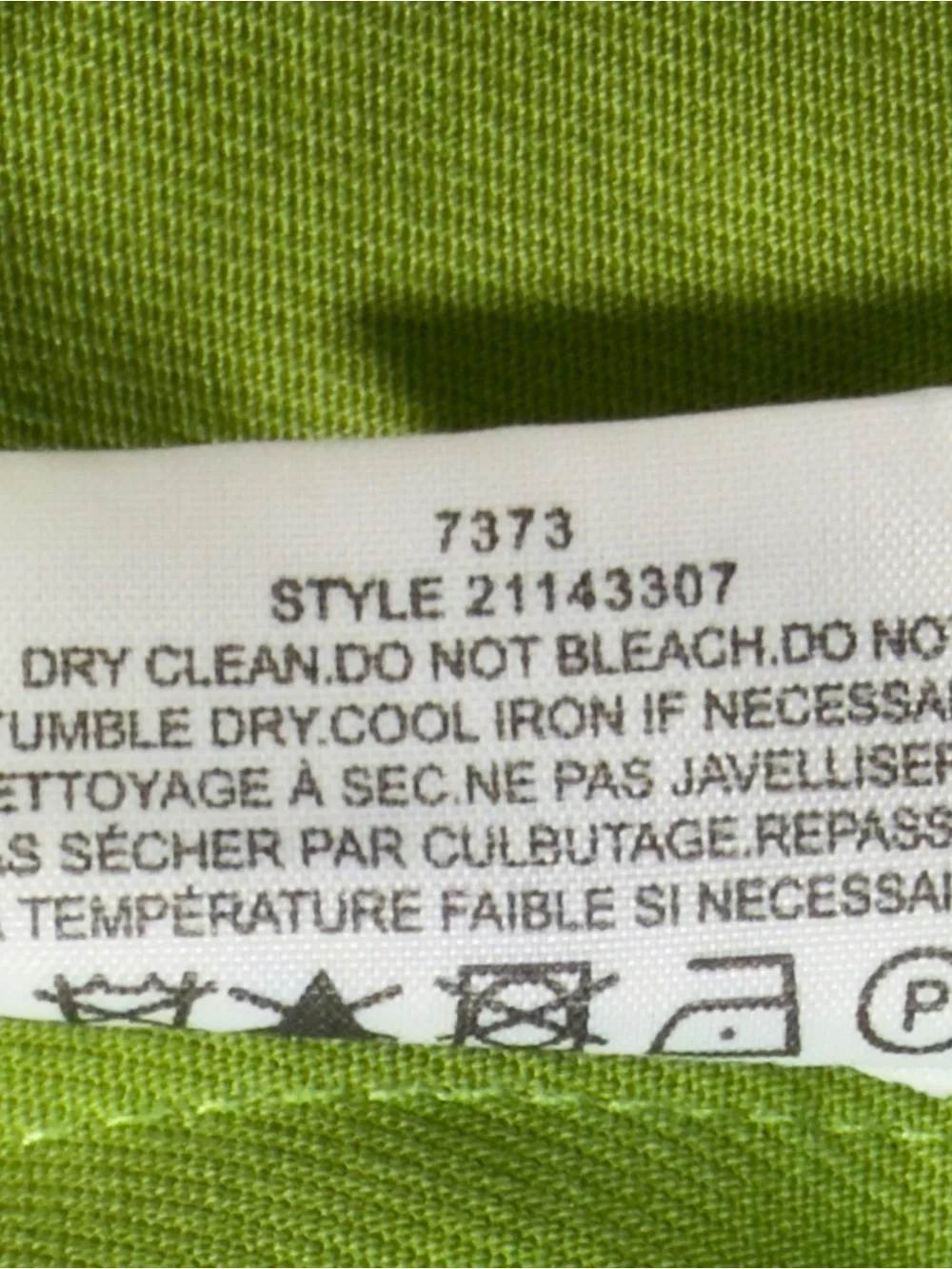 Tory Burch Green & Ivory Cotton Crochet Lace A-Line Skirt Sz 12/14 Style #211433